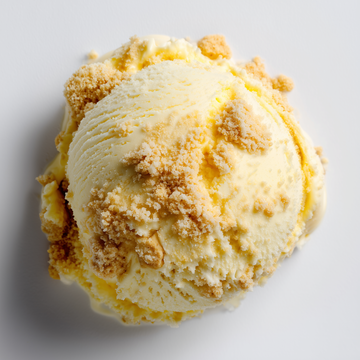Lemon Cookie Crumble ice cream flavor by Mashup Ice Cream