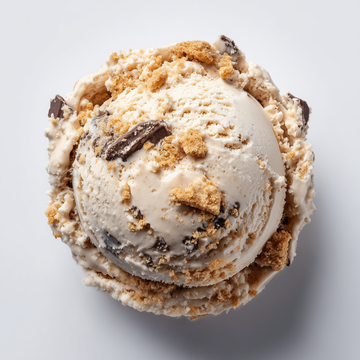 S'morin by the Campfire ice cream flavor by Mashup Ice Cream